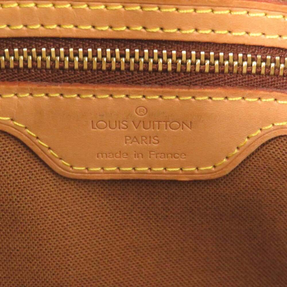 LOUIS VUITTON Authentic Brown Monogram Tote Bag - Picture 9 of 10